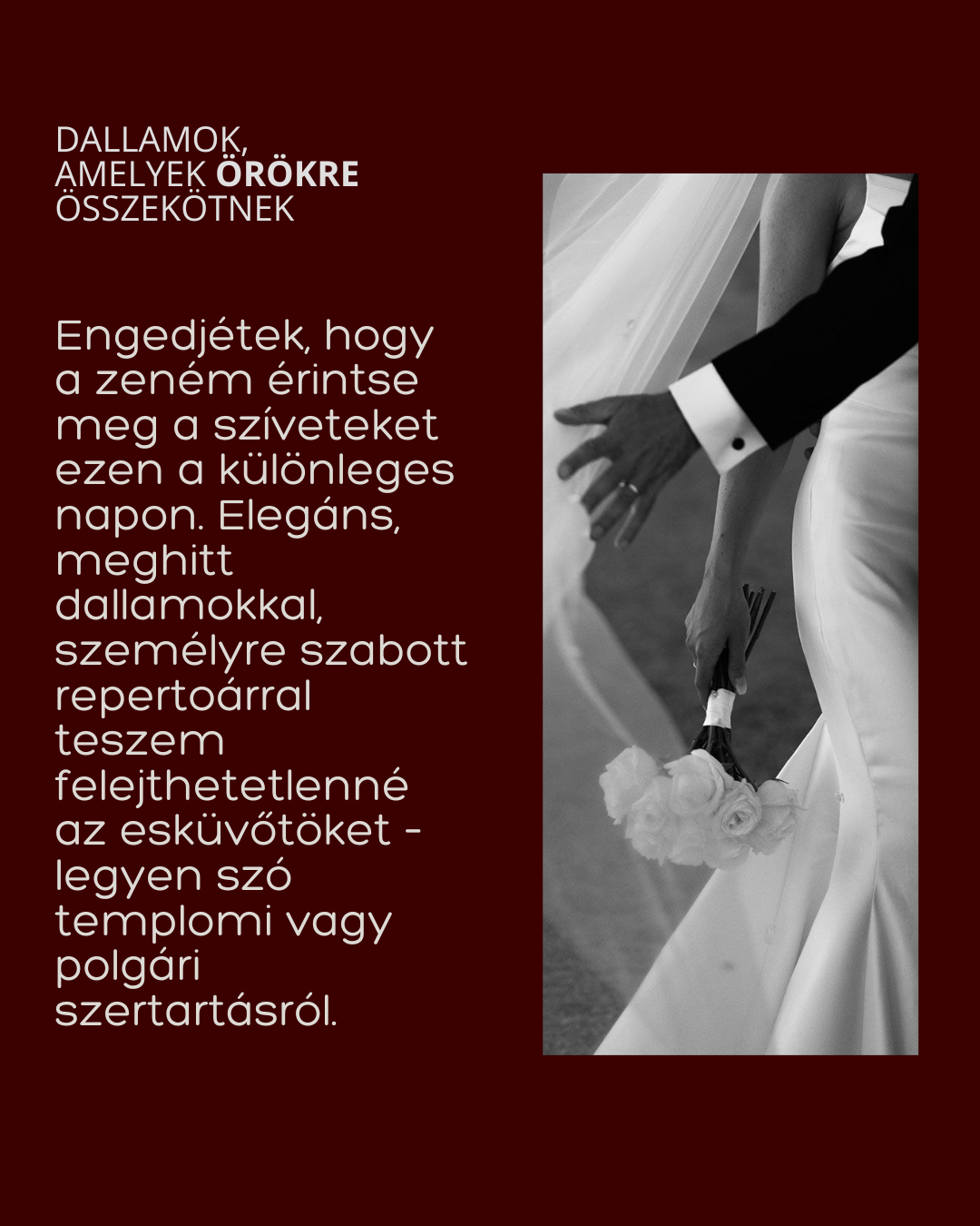 Melodies that connect for a lifetime — Alinka's wedding thoughts